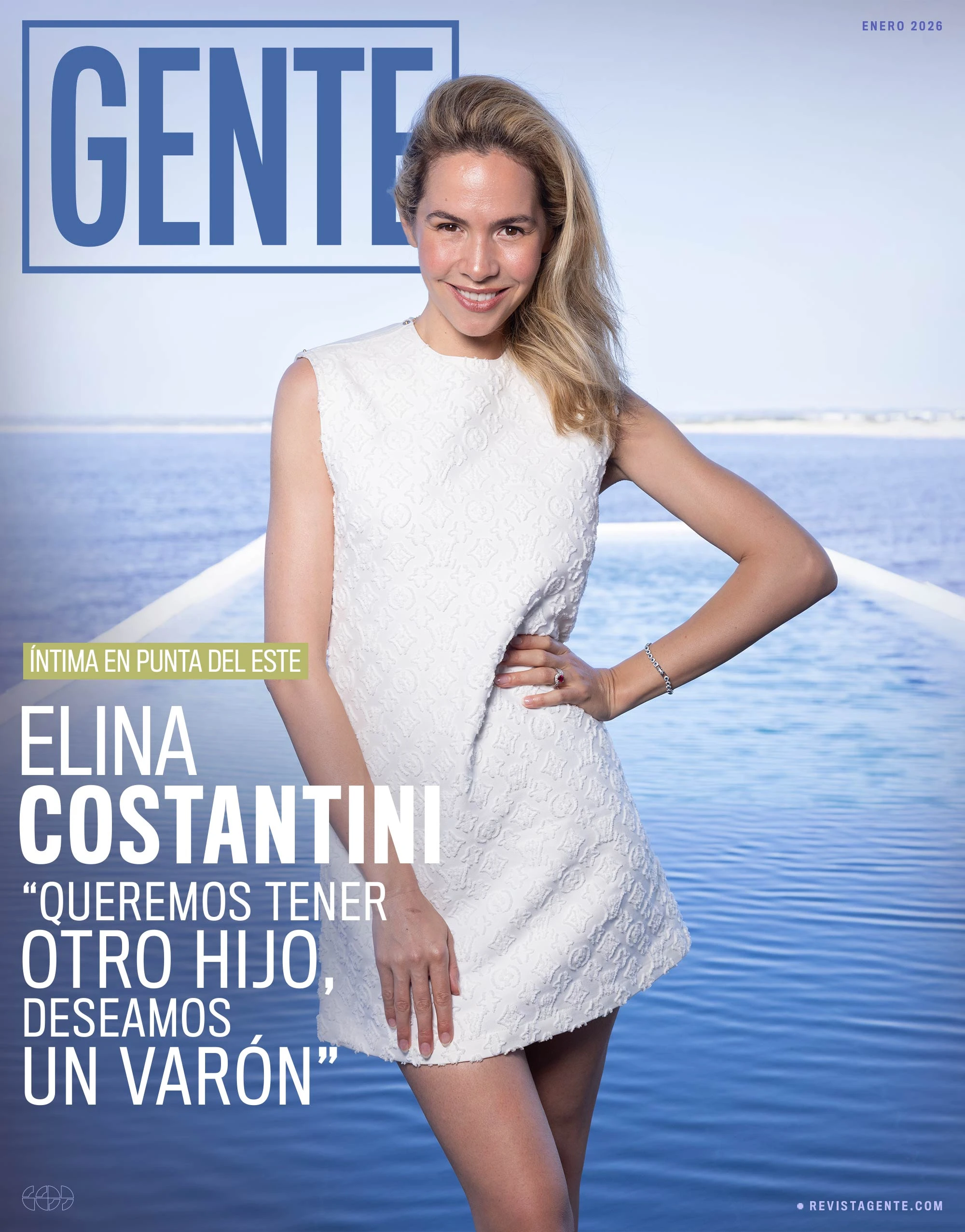 Elina Costantini, la tapa de la semana desde el verano de Uruguay. 