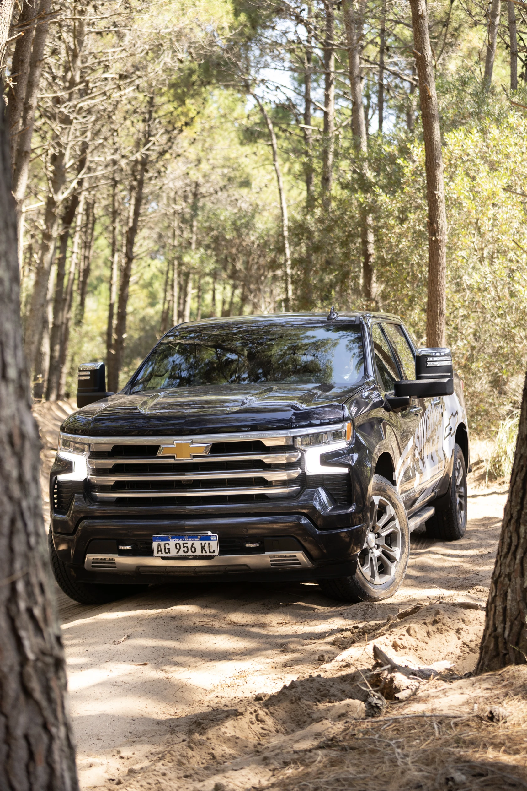 El circuito incluye tramos de bosque.