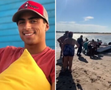 Cómo murió el joven arrastrado por el meteotsunami de Mar Chiquita: “Jamás sucedió algo así”
