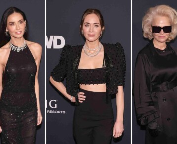 Glamour en Hollywood: de Demi Moore a Emily Blunt y Pamela Anderson, los mejores looks de los premios WWD Style