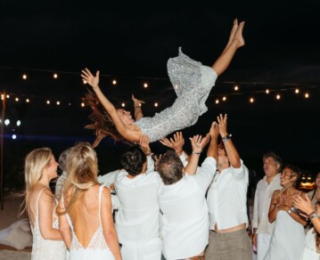 Las 30 mejores fotos del cumpleaños de Pampita en México: una noche boho frente al mar