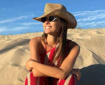 Pampita marca tendencia en Punta del Este con el conjunto de crochet más fashionista: todas las fotos