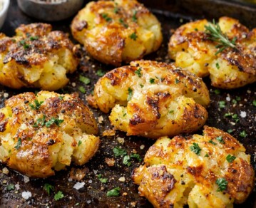 Papas perfectas: la receta "aplastada" que combina lo mejor de dos texturas