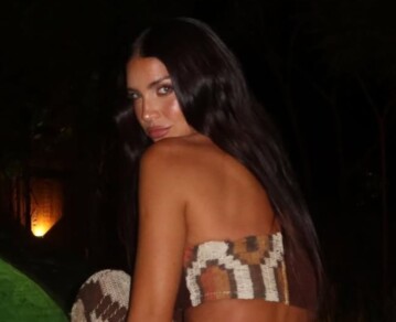 Zaira Nara impone moda con un "naked dress" y bijou amazónica: todas las fotos