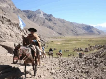 Así cubrió GENTE, por la misma ruta de San Martín, el Bicentenario del Cruce de los Andes
