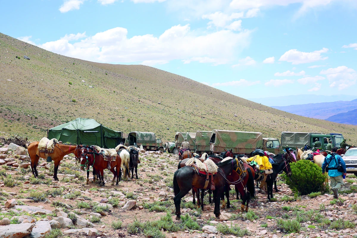 Así cubrió GENTE, por la misma ruta de San Martín, el Bicentenario del Cruce de los Andes