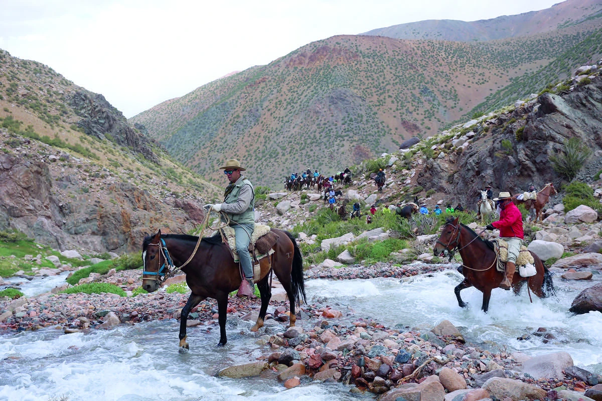 Así cubrió GENTE, por la misma ruta de San Martín, el Bicentenario del Cruce de los Andes