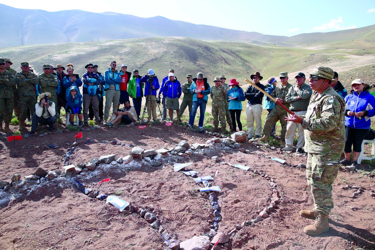 Así cubrió GENTE, por la misma ruta de San Martín, el Bicentenario del Cruce de los Andes