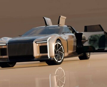 Cómo es el Aznom L’Epoque, el auto de casi ocho metros que convierte cada viaje en una experiencia