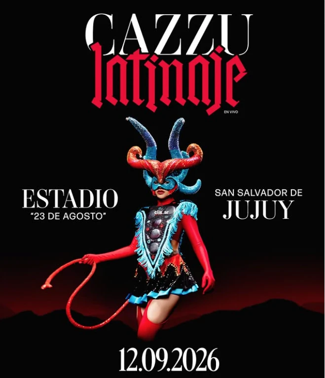 Cazzu y su primer recital en un estadio jujeño