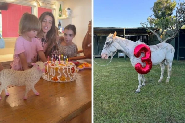 Cumpleaños Tao-Tao de la rúa-Hijo Calu Rivero y Aito de la Rúa