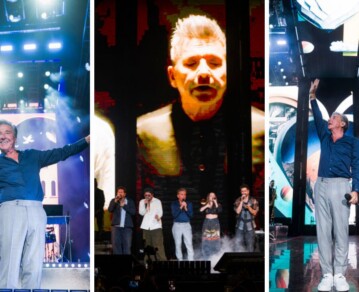 Las 15 mejores fotos del primer show de Ricardo Montaner en Buenos Aires: de la sorpresa de sus hijos al homenaje a Venezuela