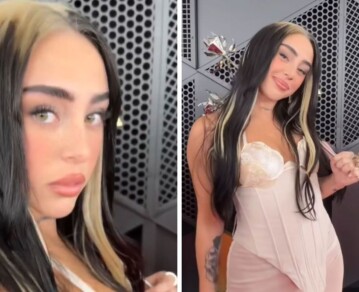 Premios Grammy 2026: las claves del look romántico y etéreo de Nicki Nicole