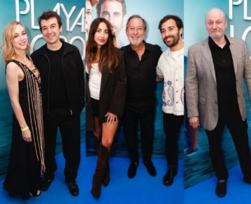 Francella en la première de Playa de lobos