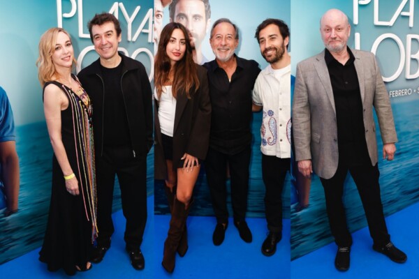 Francella en la première de Playa de lobos