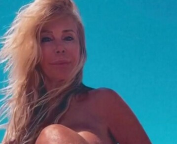 A los 73 años, Graciela Alfano revolucionó las redes desde una playa nudista y disparó: "Si tuvieran mi cuerpo también lo harían"