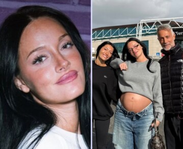 Catherine Fulop y Ova Sabatini llegaron a Italia: la foto de Oriana en la cuenta regresiva para el nacimiento