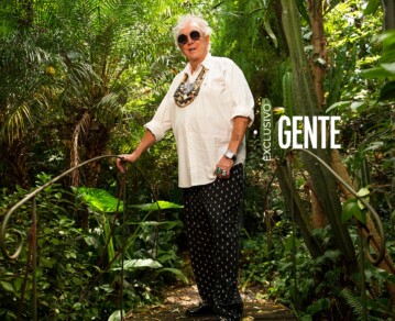 Así es el jardín secreto de Pepe Cibrián: 130 palmeras, 200 árboles y una casa pensada como museo