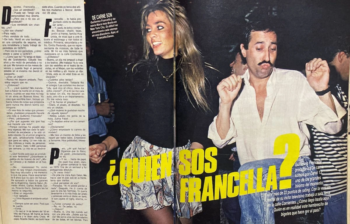 Guillermo Francella en GENTE