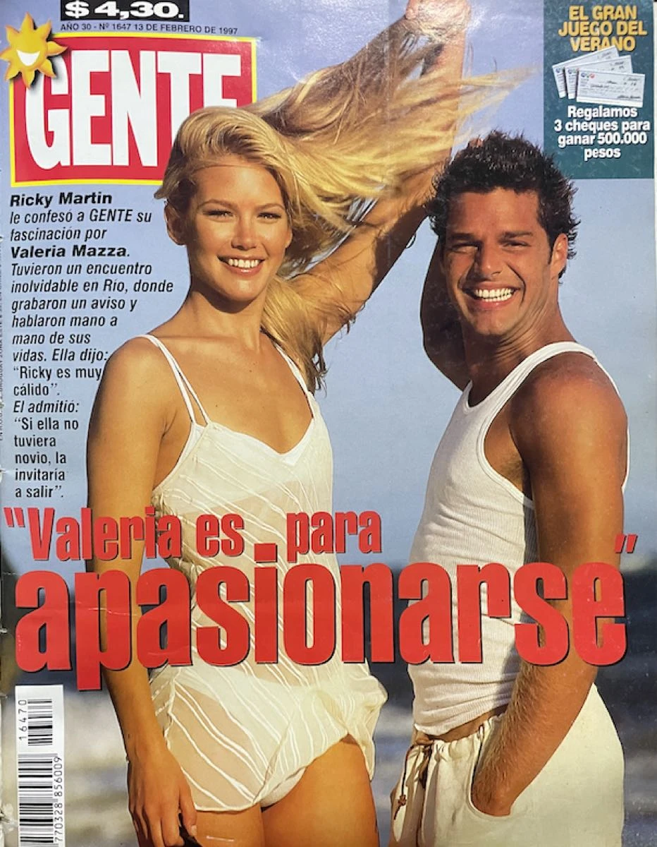 Valeria Mazza en GENTE