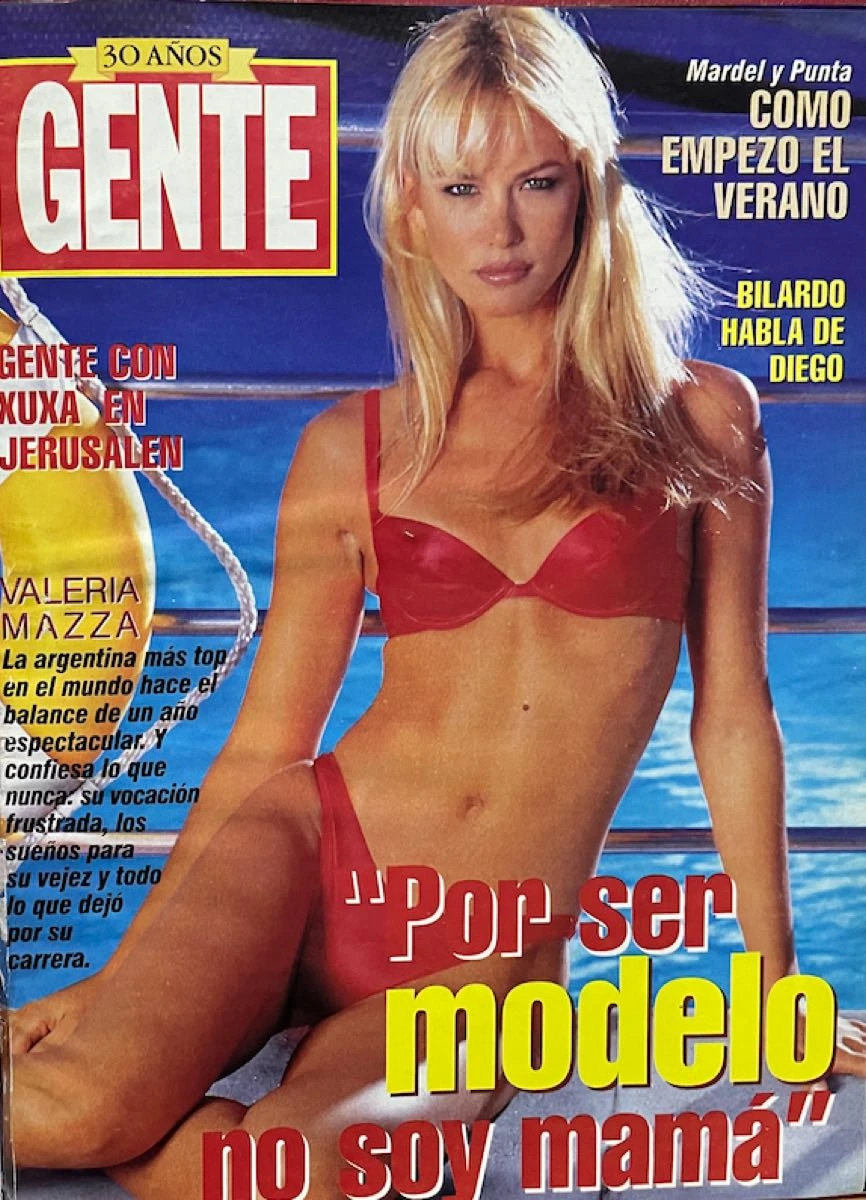 Valeria Mazza en GENTE