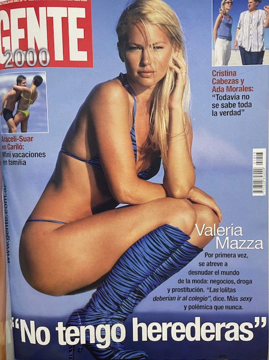 Valeria Mazza en GENTE