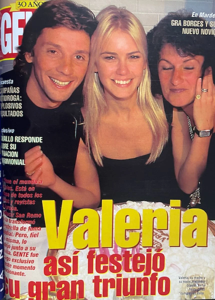 Valeria Mazza en GENTE