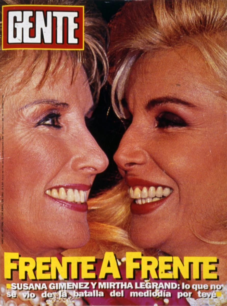 Las tapas de Mirtha Legrand den Revista GENTE