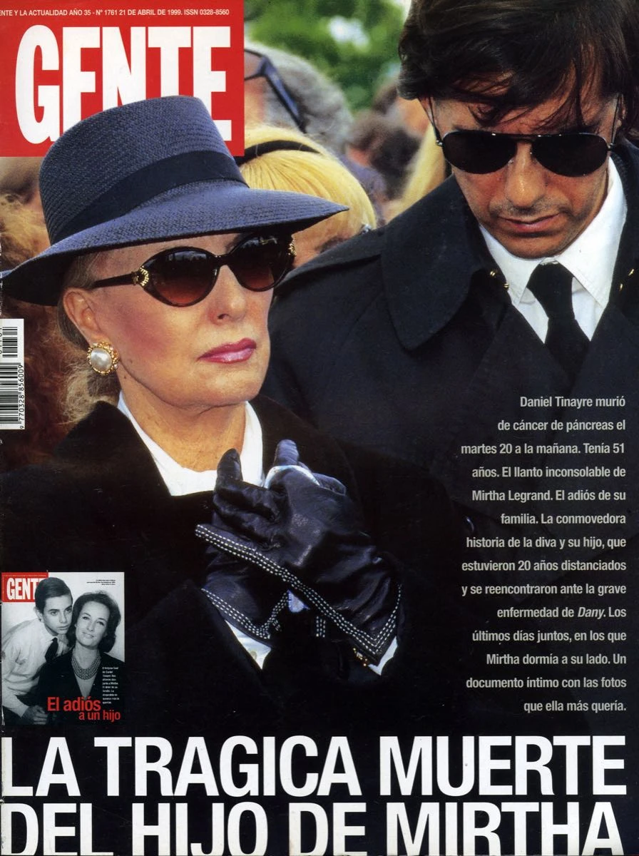 Las tapas de Mirtha Legrand den Revista GENTE