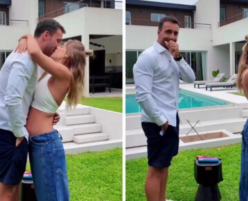 El emocionante video con el que Juli Puente reveló el sexo de su primer bebé: "No tiene sentido"