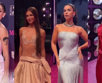 María Becerra,Yami Safdie, Nathy Peluso y Ángela Leiva: en fotos, los looks de las famosas argentinas en Premios Lo Nuestro