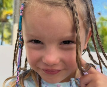 Crochet y "Baby braids": Anita García Moritán se suma a las tendencias del verano con su look más chic