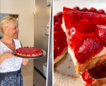 Tarta de frutillas fácil y sin horno: la receta de Jimena Monteverde paso a paso