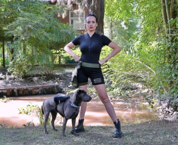 Cuáles son las batallas de Mika, la rescatista de animales que usa "el poder" de la pantalla de Telefe para dar peleas reales