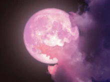 luna llena rosa en libra