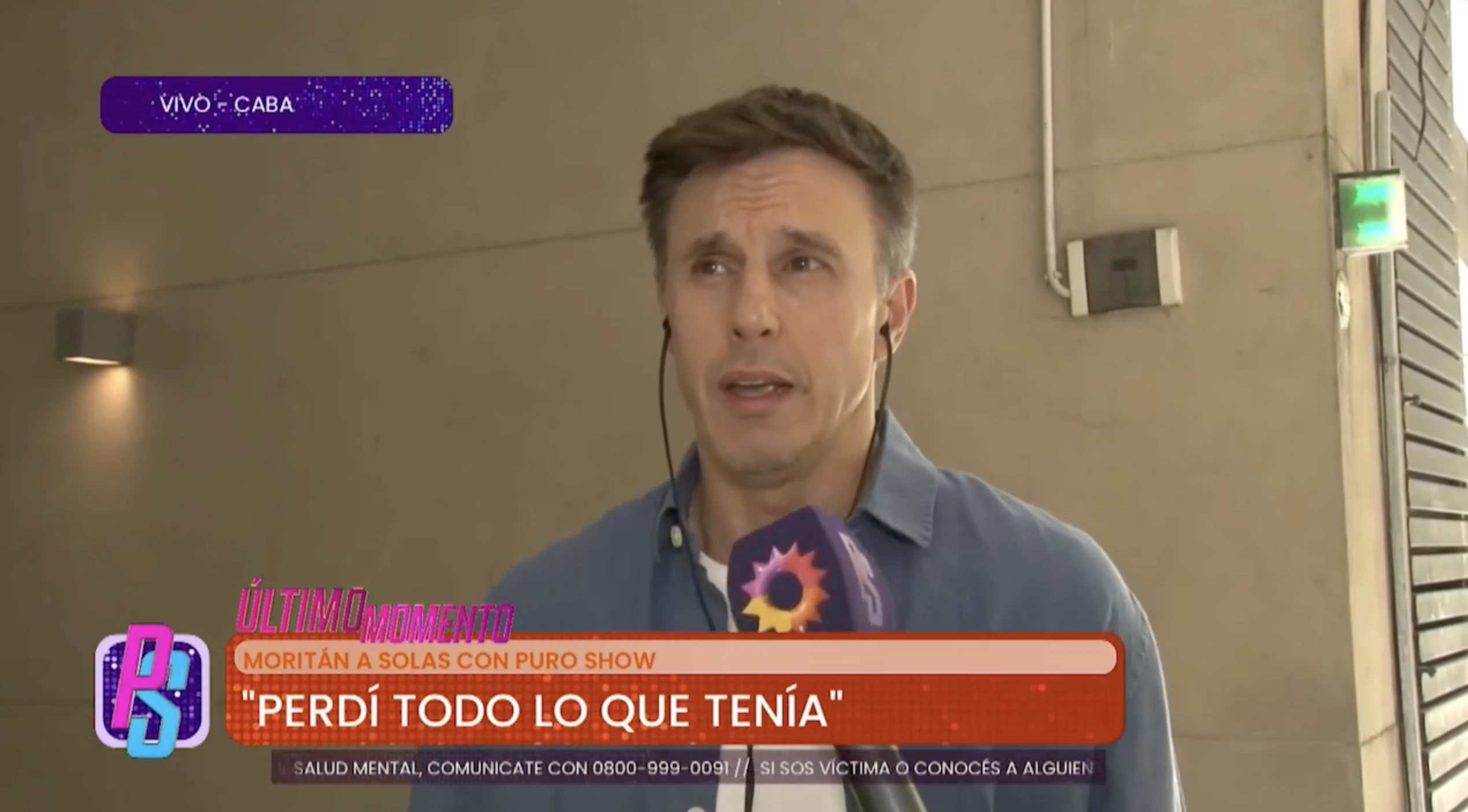 Moritán volvió a referirse a su vínculo con Pampita. 