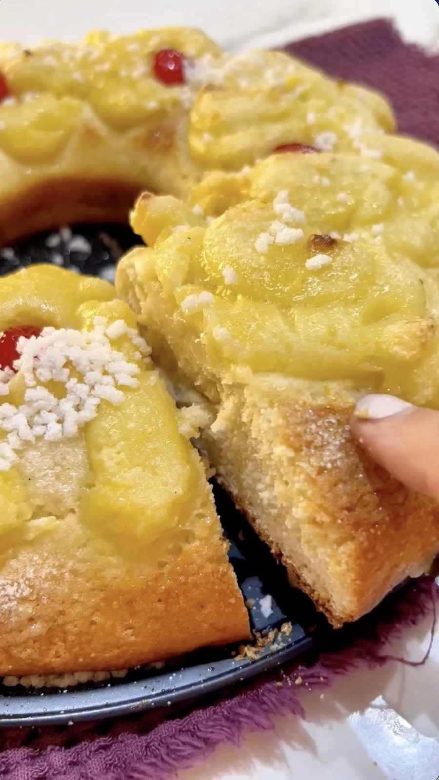 La rosca de pascua de Jimena Monteverde. 