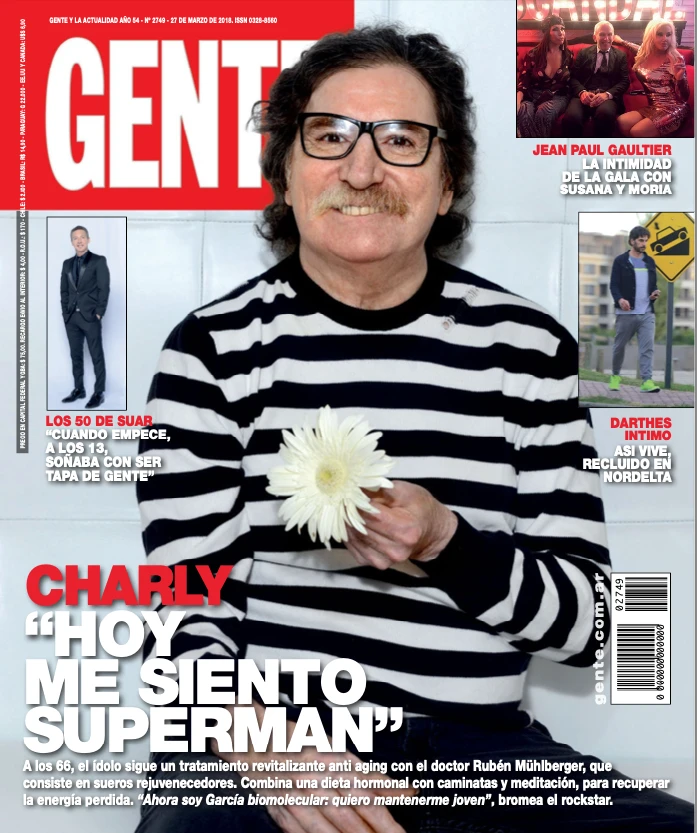 Charly García en GENTE