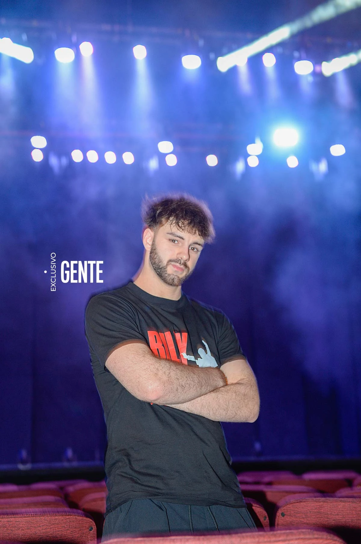 Elliott Hanna posa en exclusiva para Revista GENTE. 