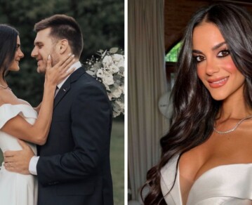 Las fotos del casamiento de Emily Lucius y Rodrigo Valladares: salón al aire libre, ambientación italiana y famosos invitados