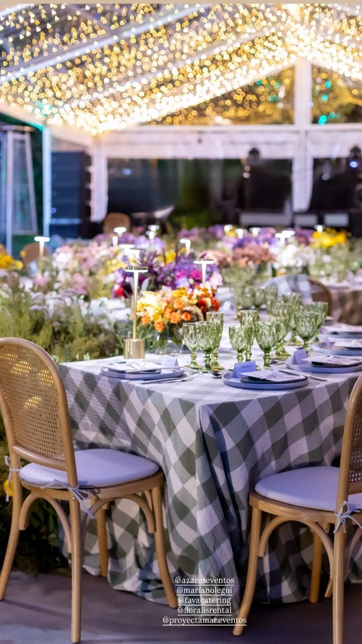 El cumpleaños de Yanina Latorre. 