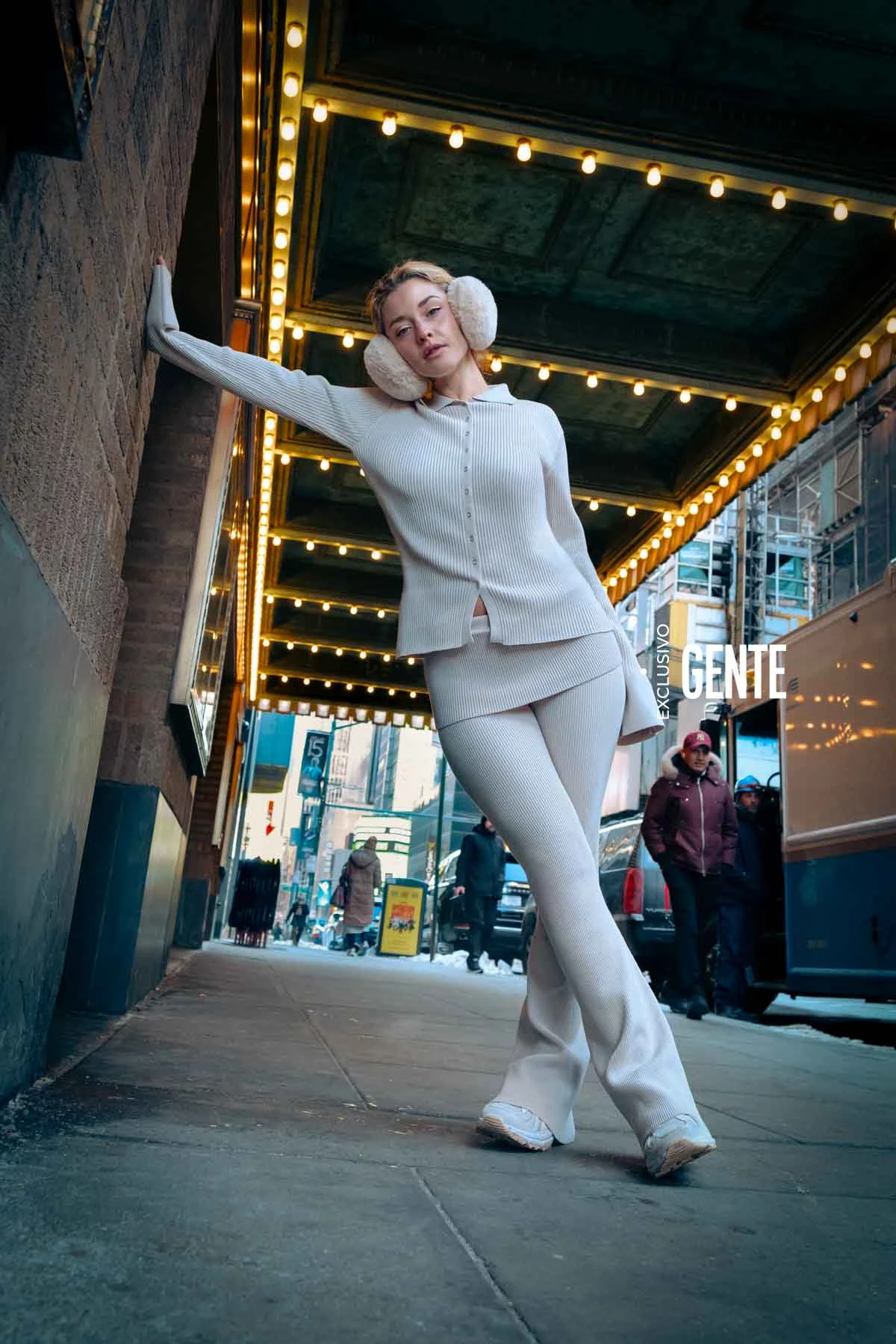 Minerva Casero en Nueva York. 