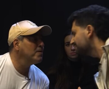 Mariano Iúdica escupió en la cara a Matías Bottero tras una polémica pregunta: "No te voy a avalar esto"