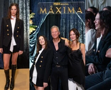 Delfina Cheves en el estreno de Máxima 2