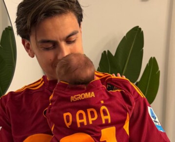 El primer Día del Padre de Paulo Dybala: la tierna foto que compartió Oriana Sabatini