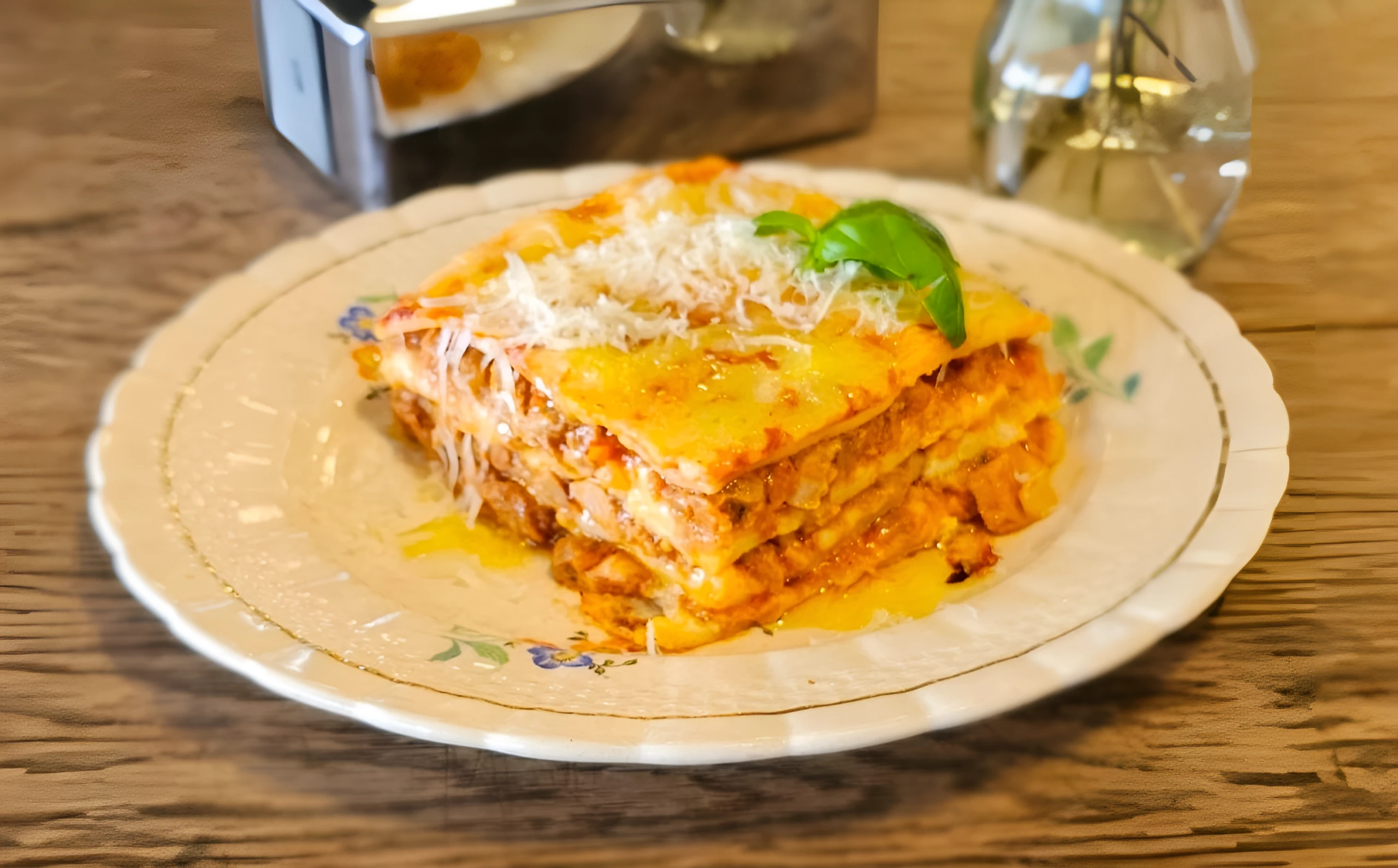 La lasagna, otro de los infaltables.