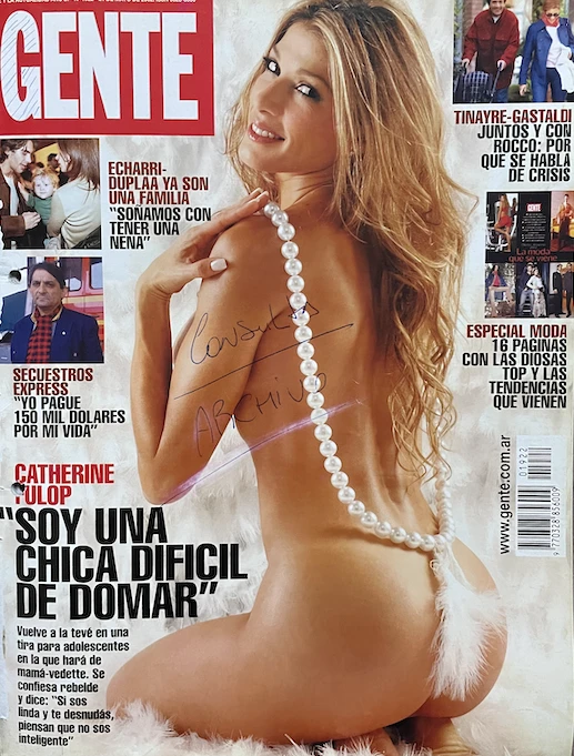 Catherine Fulop en GENTE