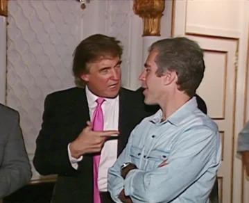 Trump y Epstein