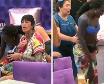 Se accidentó Mavinga en "Gran Hermano" y preocupó a toda la casa: "Traigan hielo, por favor"