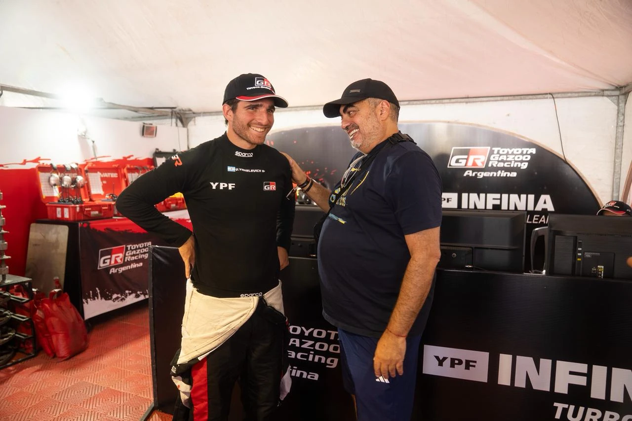 Roberto Moldavsky también acompañó a Valentín en este día tan especial.